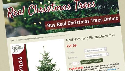 Real Nordmann Fir Online Order Page